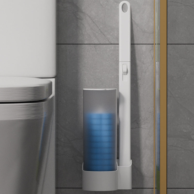 Toalettbørste til engangsbruk | Antibakteriell | Hygieniske svamphoder | CleanClick