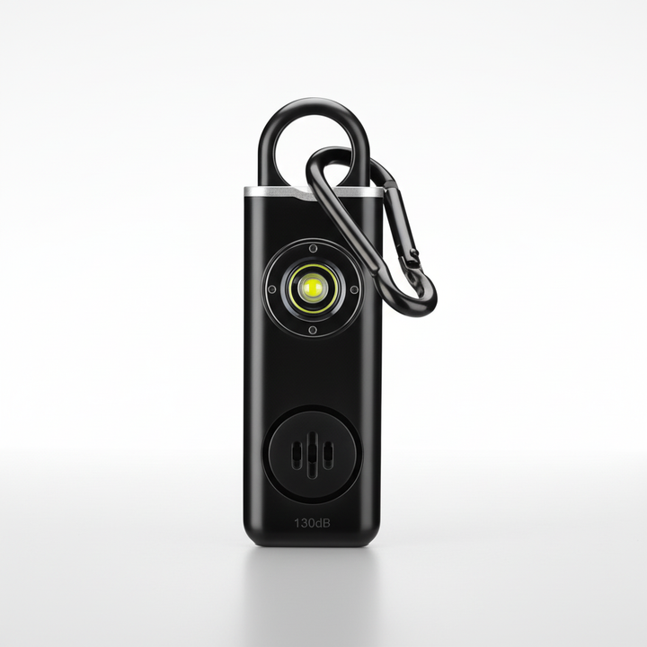 Bærbar nøkkelringalarm – ShieldFlash