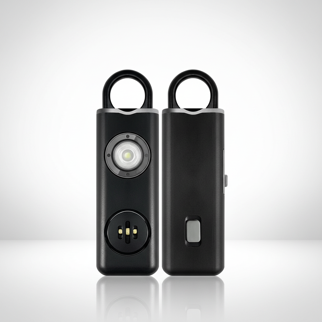 Bærbar nøkkelringalarm – ShieldFlash