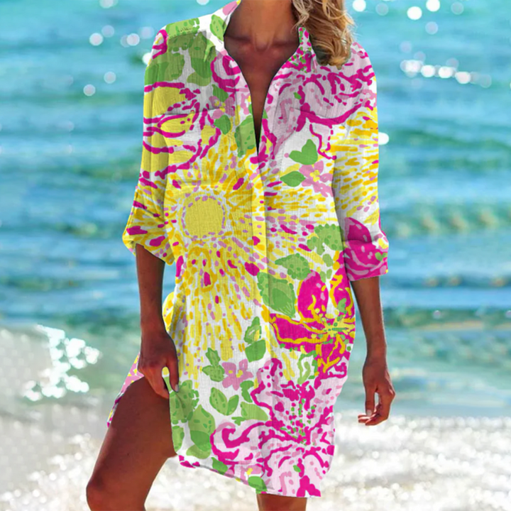 Light and colorful summer dress for sunny days