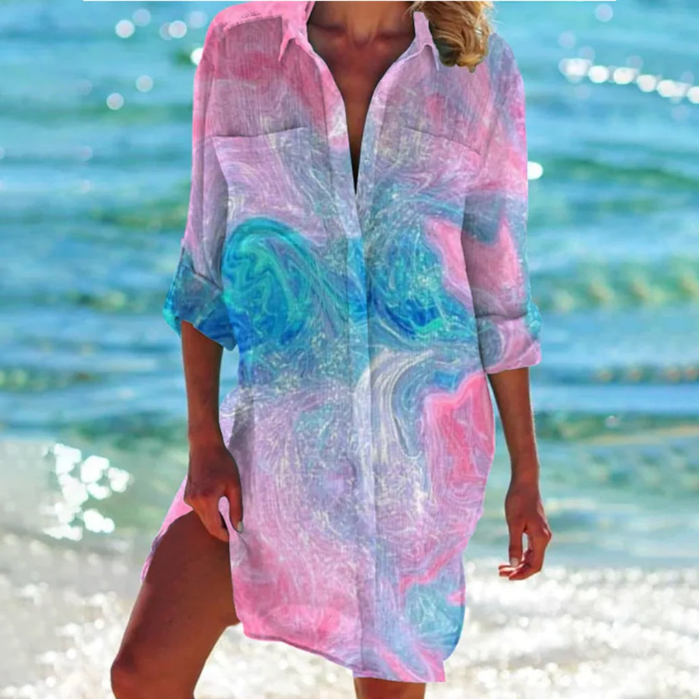 Sommerskjorte for kvinner – Avslappet design