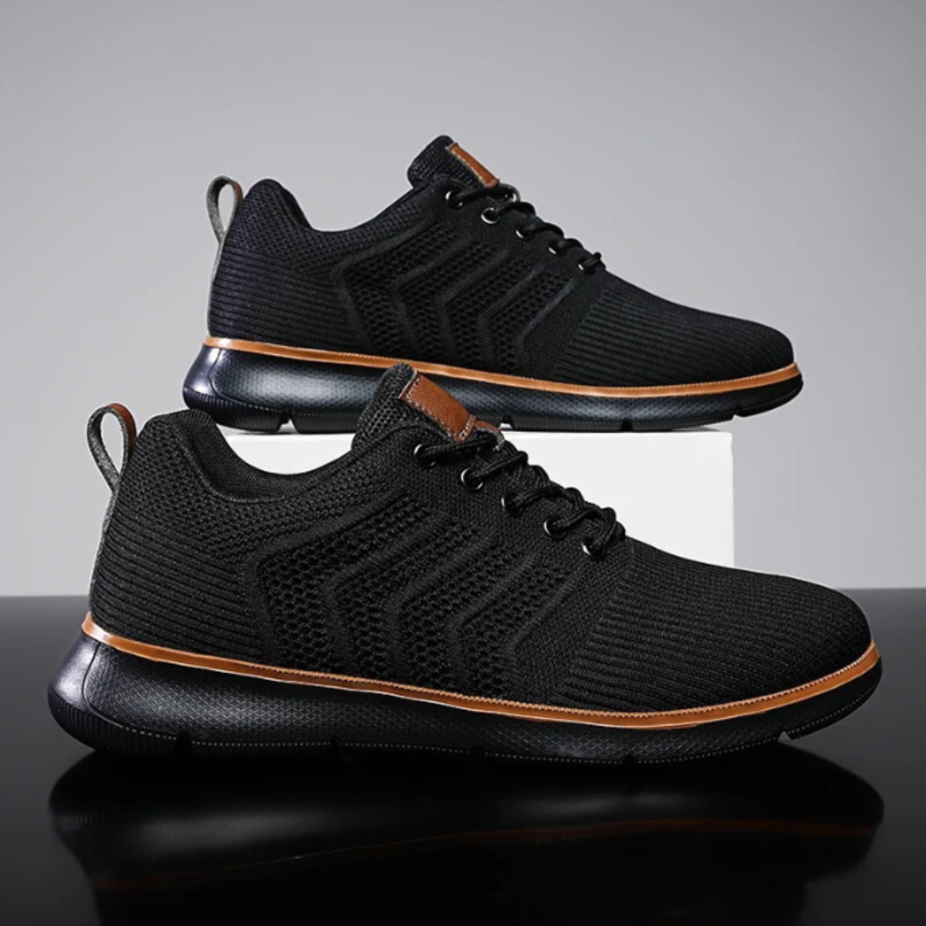 Atmungsaktive Netz-Herrensneakers