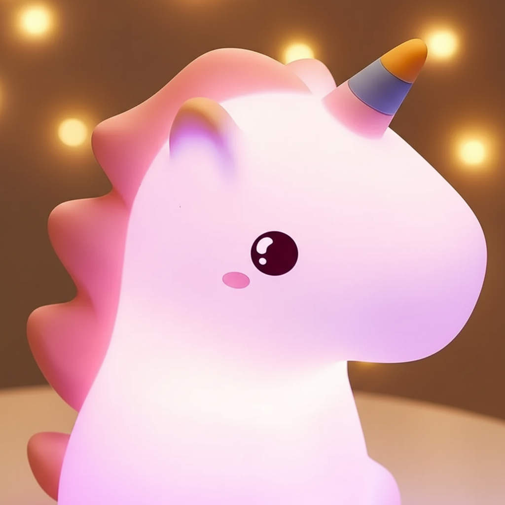 USB-oppladbar nattlampe for barn – Magicgleam