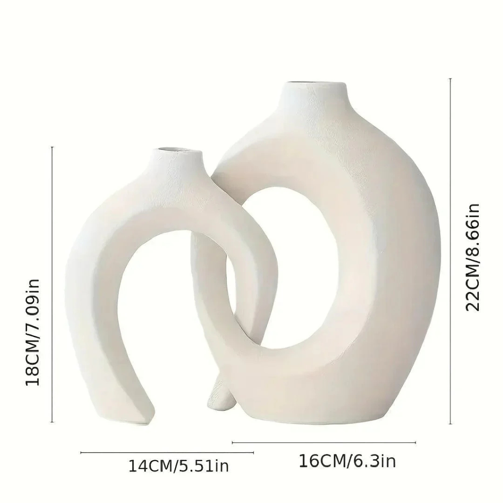 ScandiVase – Minimalistisk keramisk vasesett