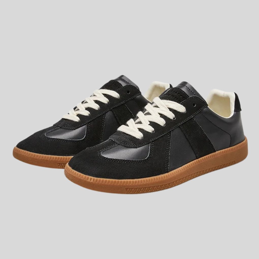 Retro plattformsneakers for menn