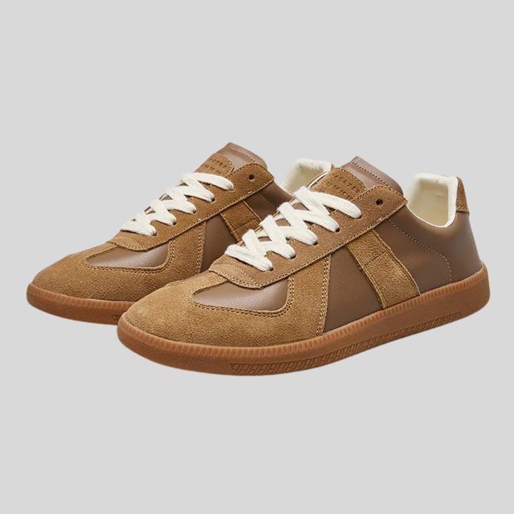 Retro plattformsneakers for menn