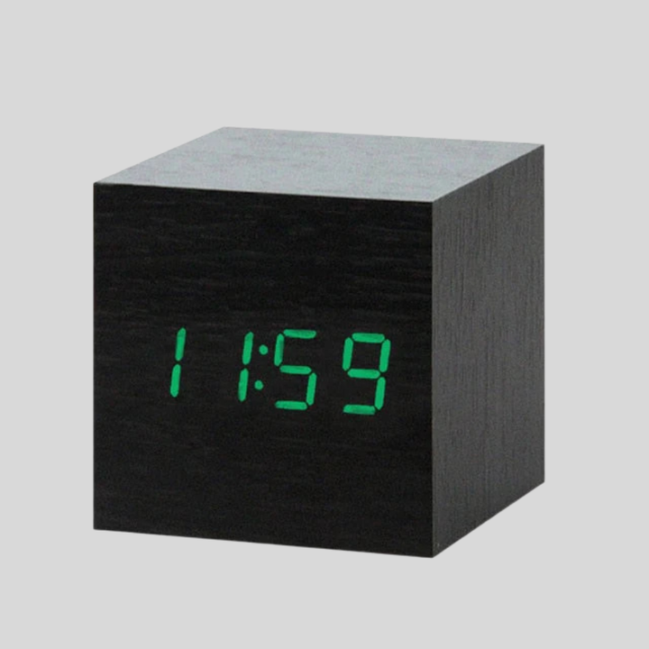 Digital LED-vekkerklokke