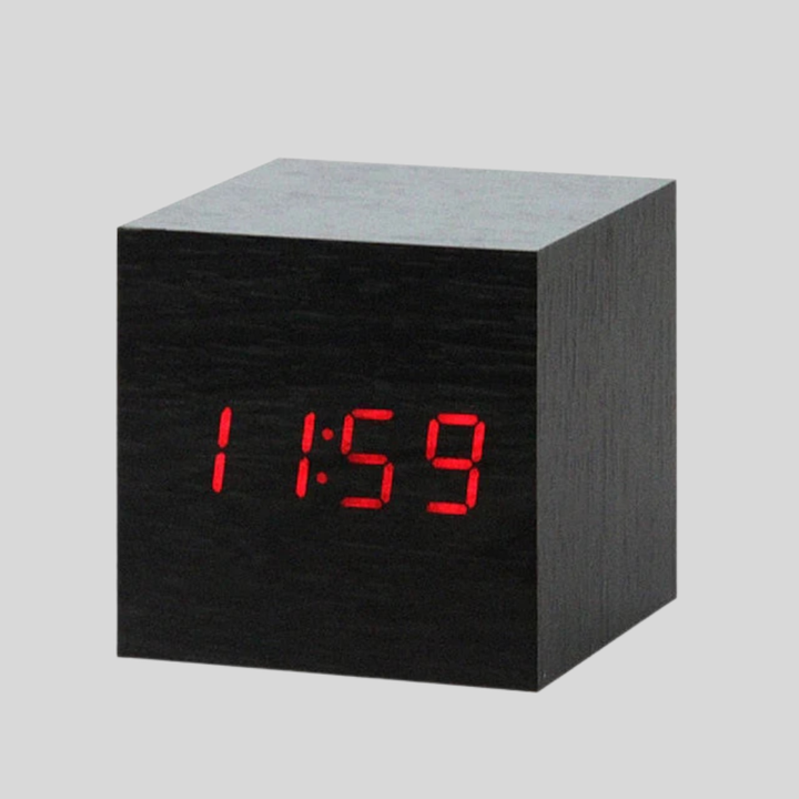 Digital LED-vekkerklokke