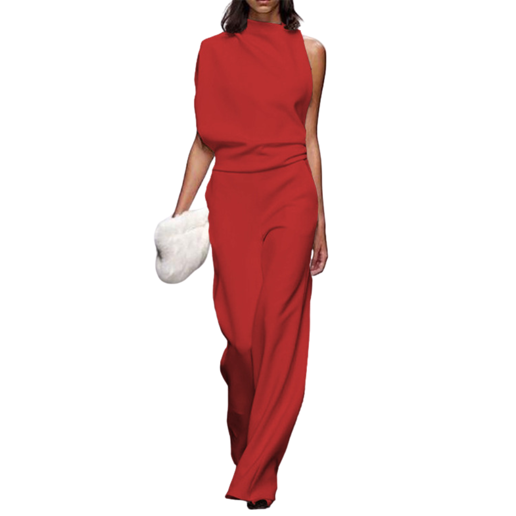 Elegant sleeveless jumpsuit for women