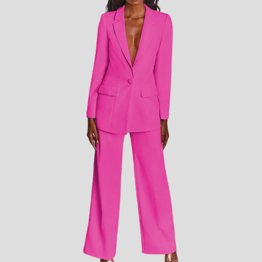 Blazer and pants set for women