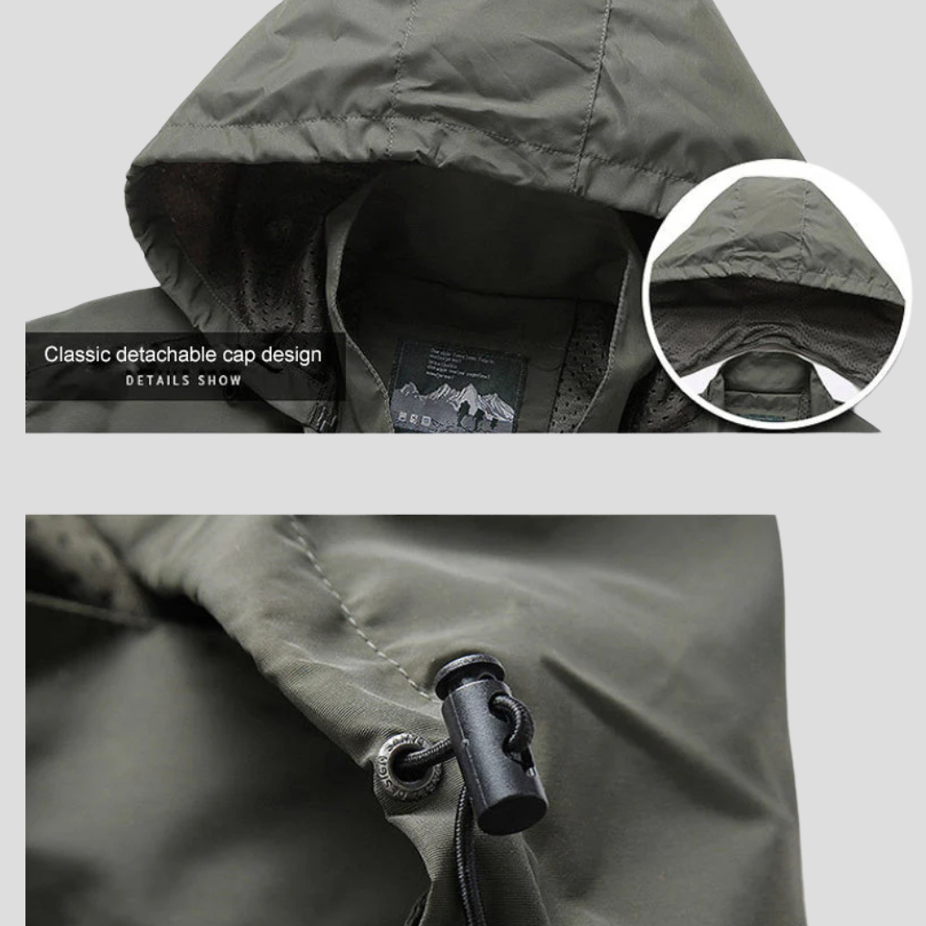 Softshell jacket for men – winter-ready design with outdoor features