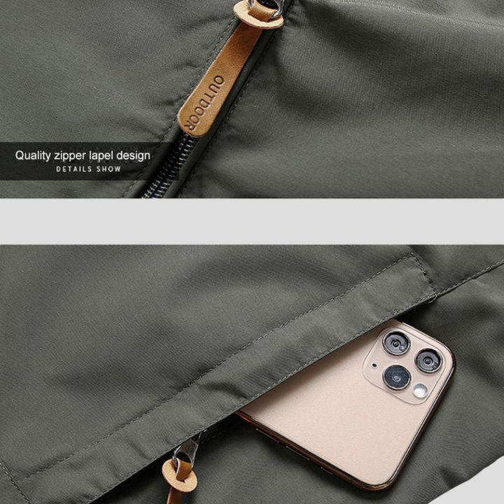 Softshell jacket for men – winter-ready design with outdoor features