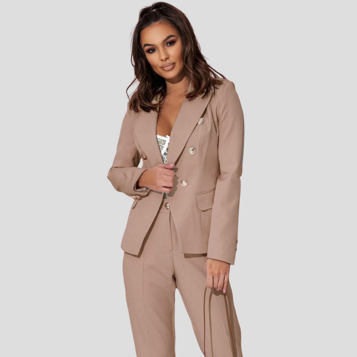 Elisea blazersett for kvinner – moderne sommerdress