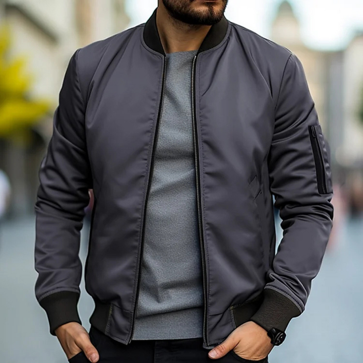 Trendy bomber jacket for men