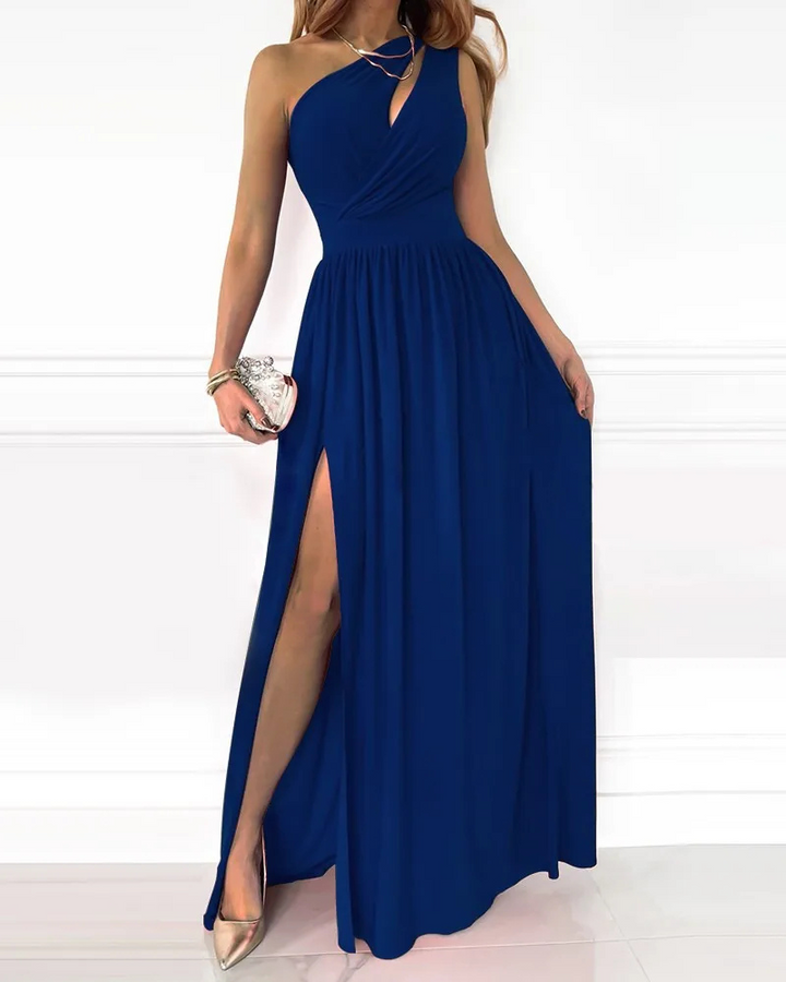 Hollow-Out Maxi Kjole for Kvinner
