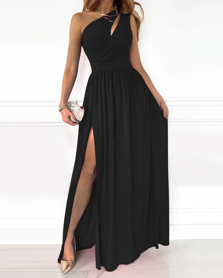 Hollow-Out Maxi Kjole for Kvinner