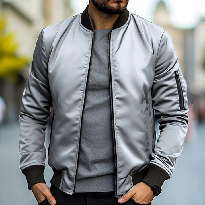 Trendy bomber jacket for men