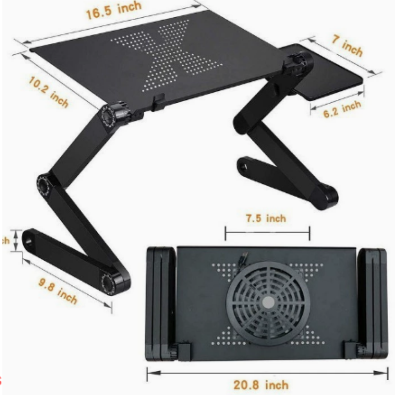 Ergonomisk 360° Laptopstativ – FlexStand