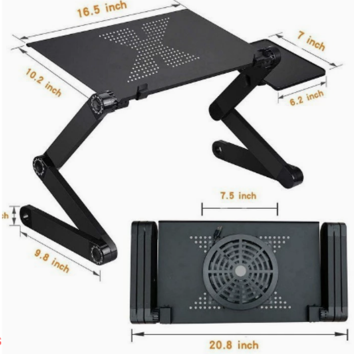 Ergonomisk 360° Laptopstativ – FlexStand