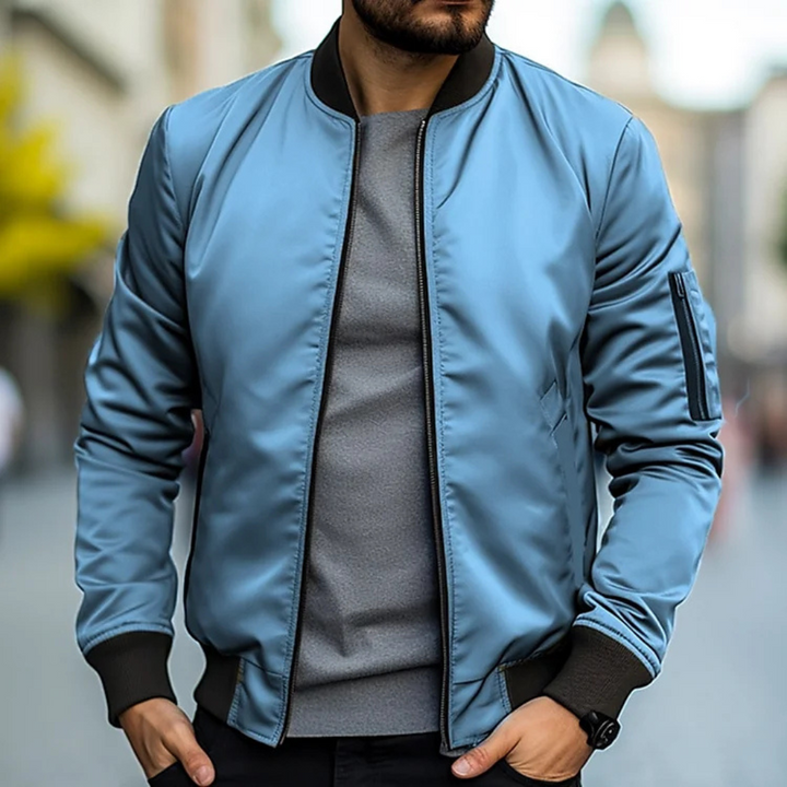 Trendy bomber jacket for men