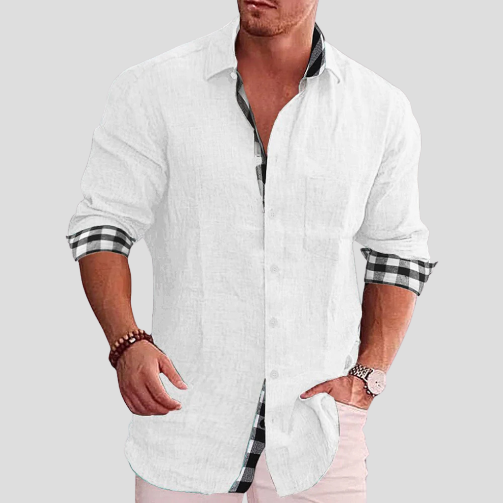 Men's shirt – essential for everyday life with clean lines