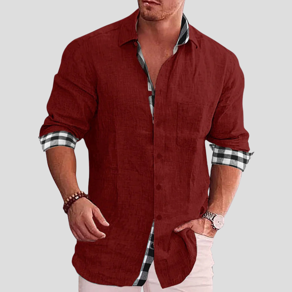 Men's shirt – essential for everyday life with clean lines