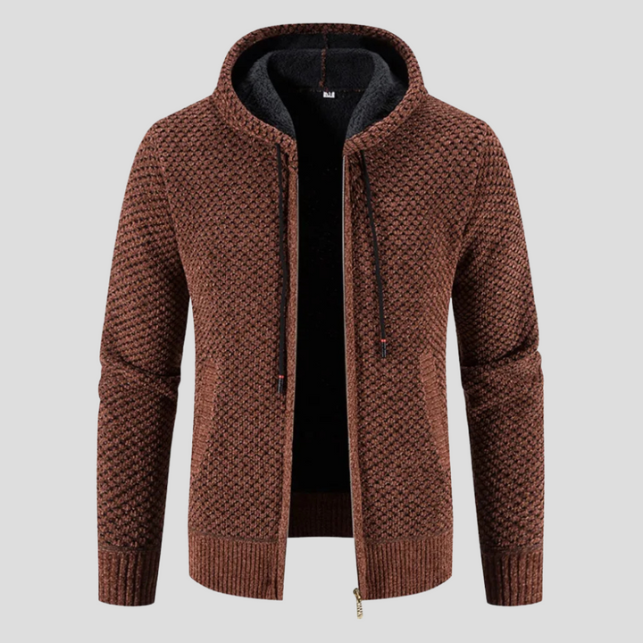 Herre cardigan-genser