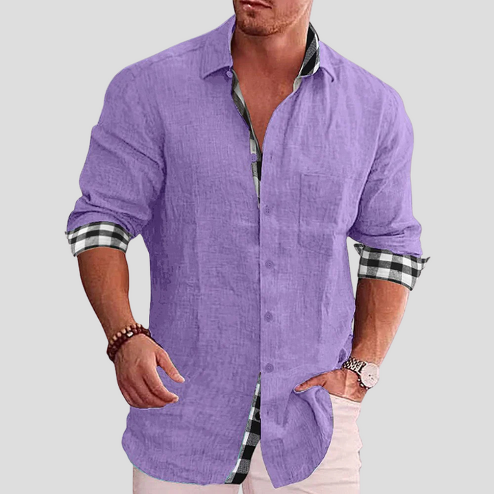 Men's shirt – essential for everyday life with clean lines