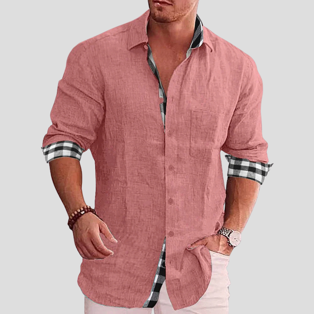 Men's shirt – essential for everyday life with clean lines
