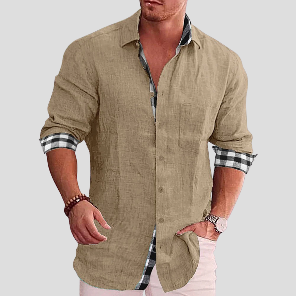Men's shirt – essential for everyday life with clean lines