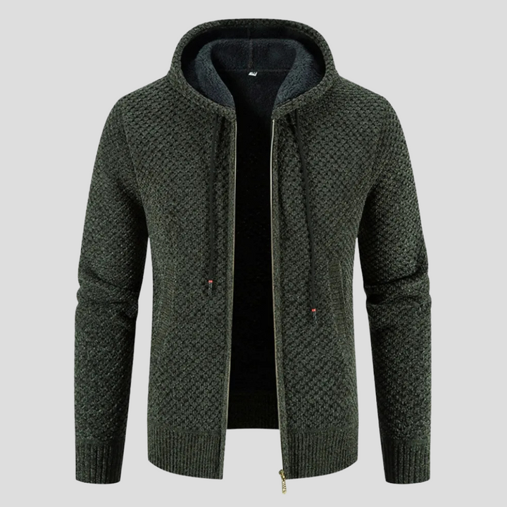 Herre cardigan-genser