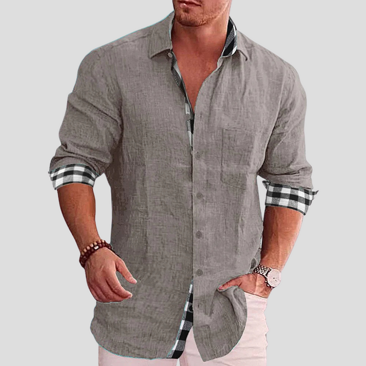 Men's shirt – essential for everyday life with clean lines