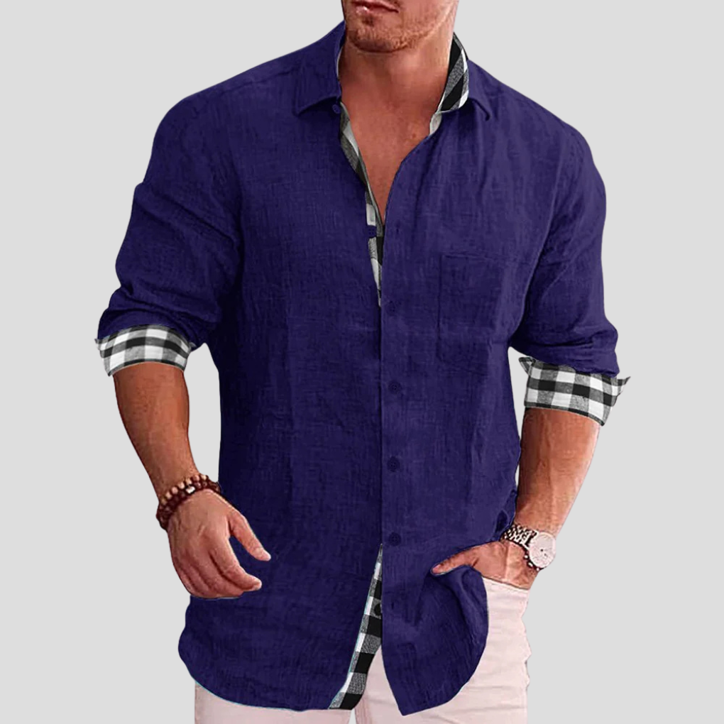 Men's shirt – essential for everyday life with clean lines