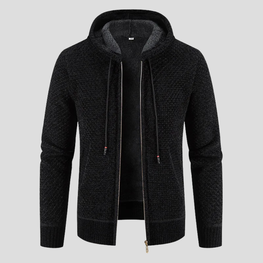 Herre cardigan-genser