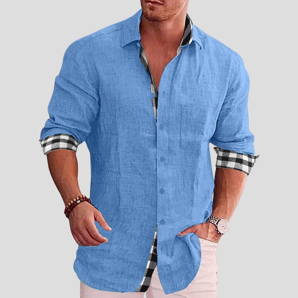 Men's shirt – essential for everyday life with clean lines