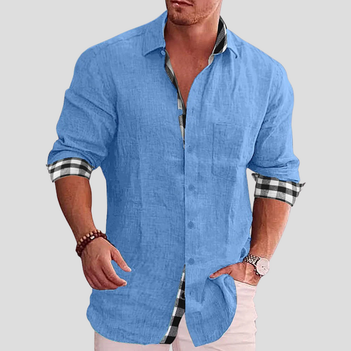 Men's shirt – essential for everyday life with clean lines