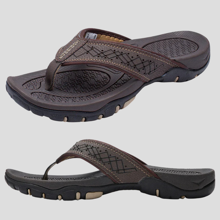 Herre slipon vannsko  Sklisikkert design for våte forhold