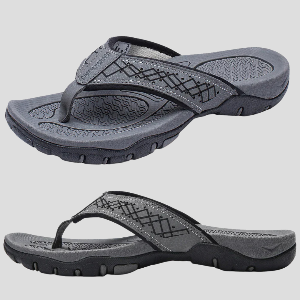 Herre slipon vannsko  Sklisikkert design for våte forhold