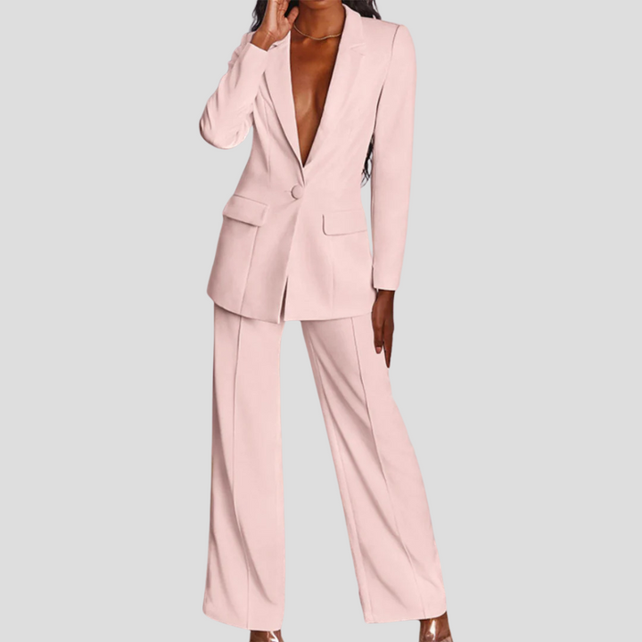 Blazer and pants set for women