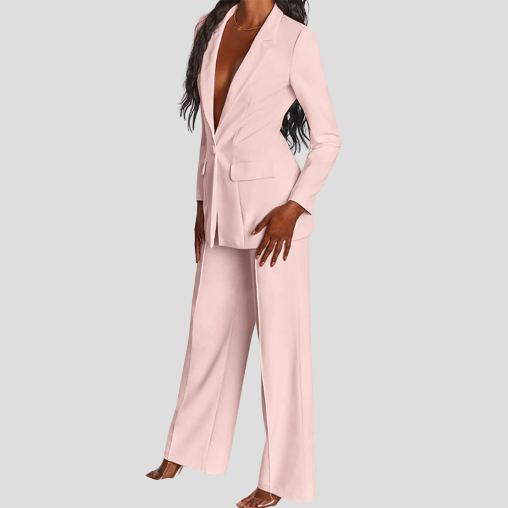 Blazer and pants set for women