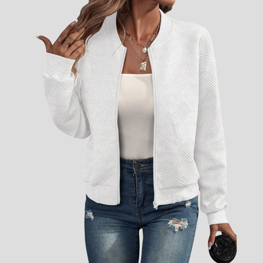 Langermet cardigan til dame