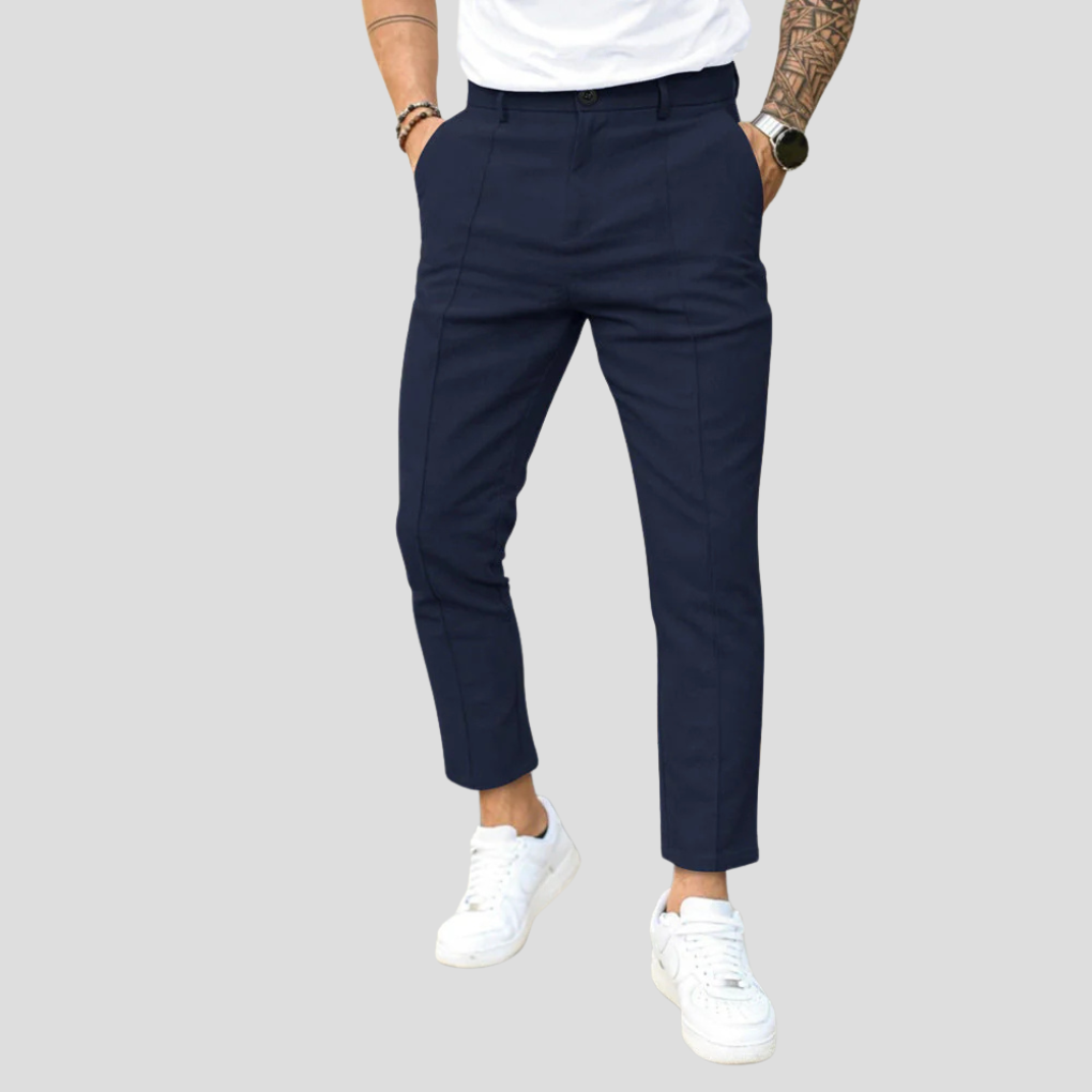Herre fritidsbukser  Uformell eleganse med daglig appell