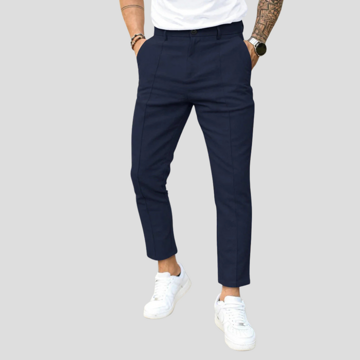 Herre fritidsbukser  Uformell eleganse med daglig appell
