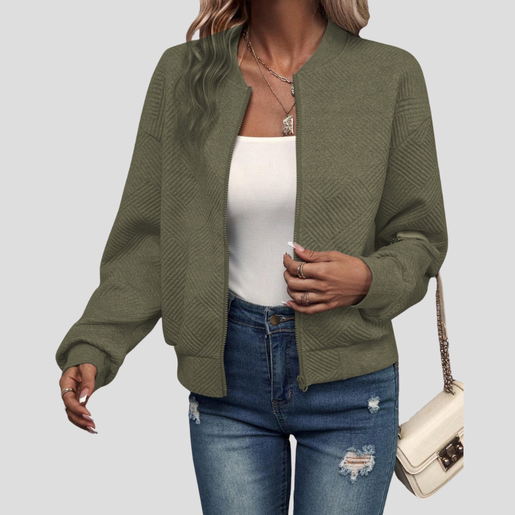 Langermet cardigan til dame