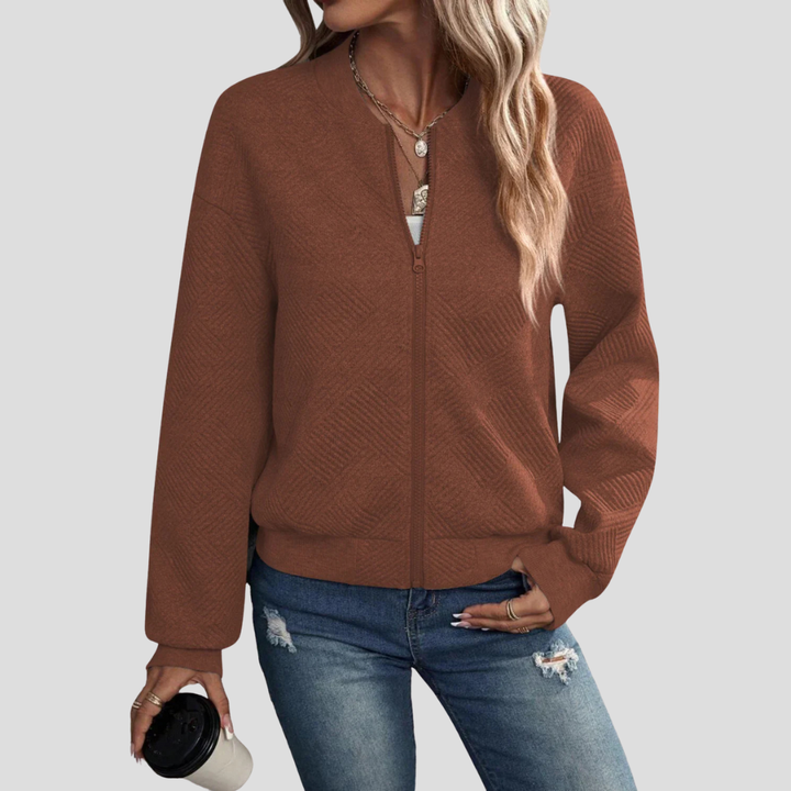 Langermet cardigan til dame