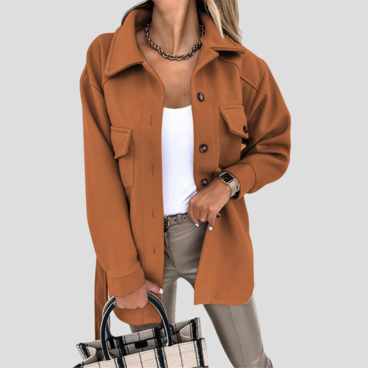 Oversized jakke for kvinner – avslappet lag med allsidig passform