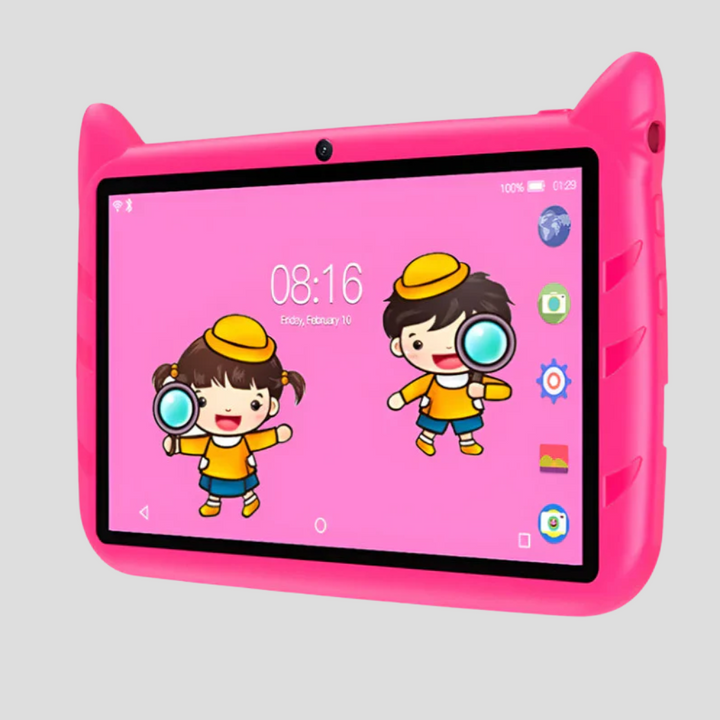 7-tommers nettbrett for barn – 5G WiFi | 4 GB RAM | 64 GB ROM