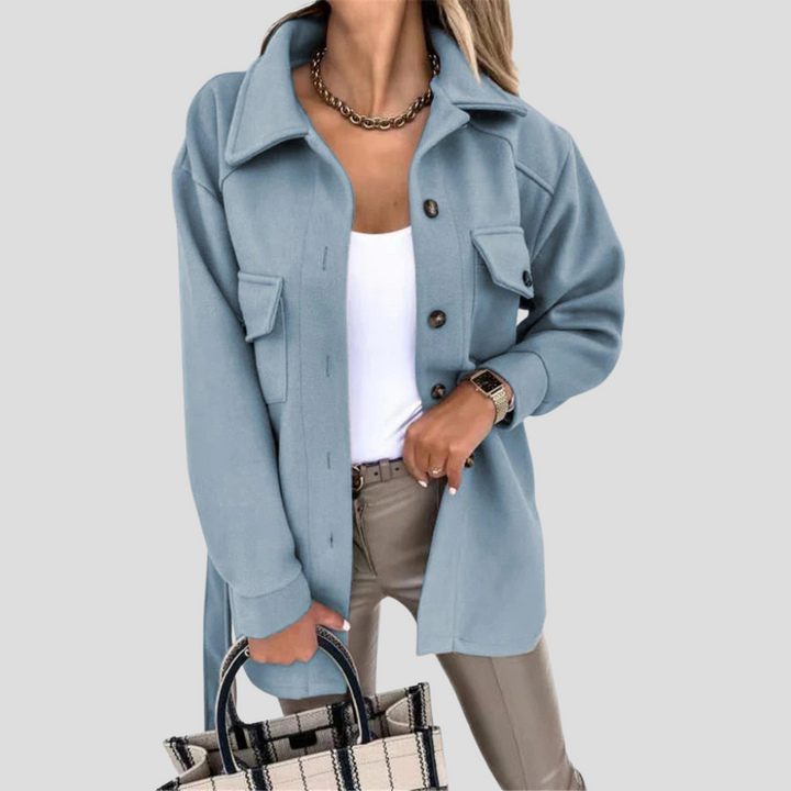 Oversized jakke for kvinner – avslappet lag med allsidig passform