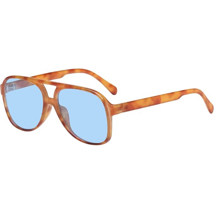 Retro aviator-solbriller med UV400