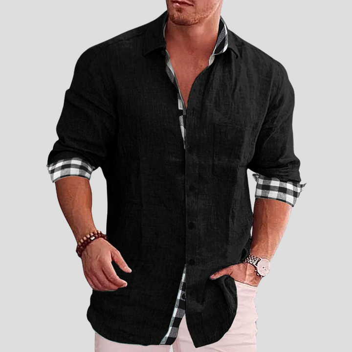Men's shirt – essential for everyday life with clean lines